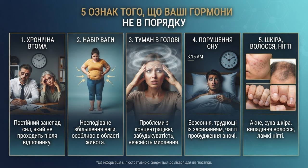 5 симптомів, які списують на вік, а насправді це гормональний збій