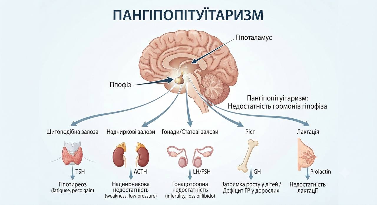 Пангіпопітуїтаризм: коли гіпофіз замовкає повністю